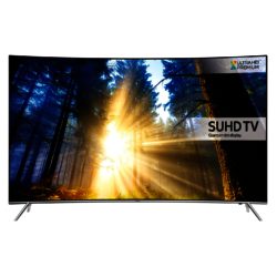 Samsung UE65KS7500 Silver - 65inch 4K Ultra HD Curved TV with Quantum Dot  Colour  Freeview HD and Built in Wifi 4x HDMI and 3 USB Ports